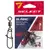 Вертлюжок з застібкою Select Basic Swivel Snap #4 (8 шт / уп), Размер: 29.5мм, Цвет воблера: Black Nickel, фото 